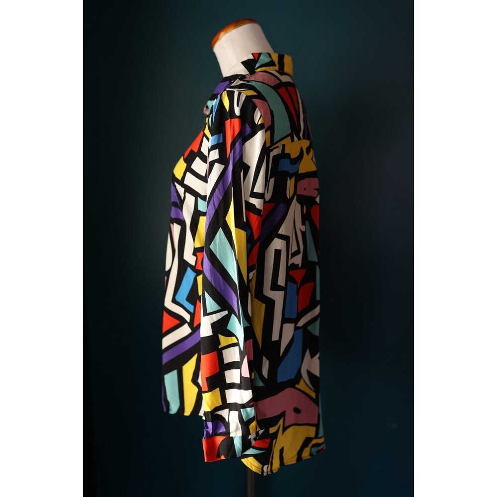 Big Dart 80s Style Colorful Geometric Pop Art But… - image 8